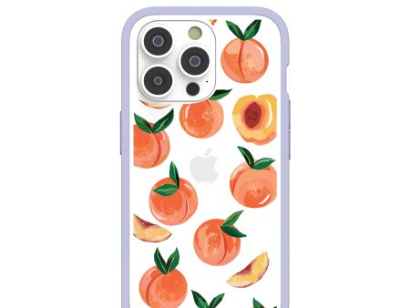 Clear Sweet Peach iPhone 14 Pro Case With Lavender Ridge Online Hot Sale