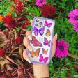 Clear Butterfly Sky iPhone 12 Mini Case With Lavender Ridge Fashion