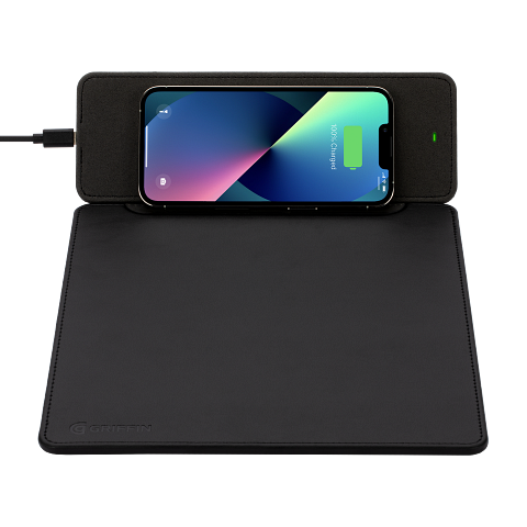 Griffin Wireless Charging Vegan Leather Mousepad For Cheap