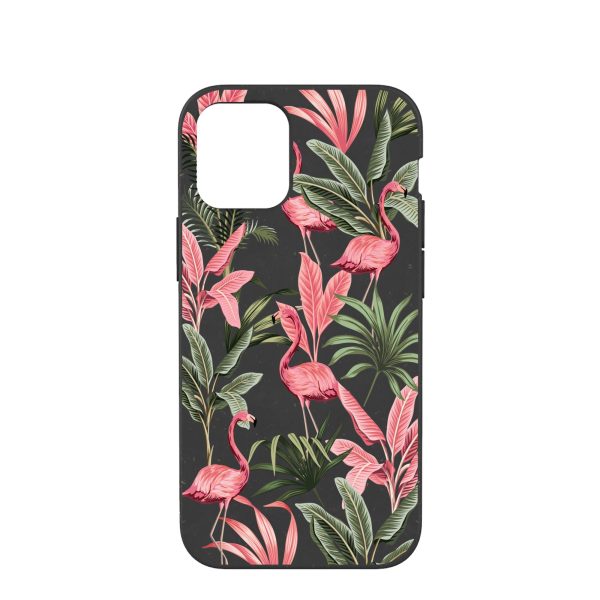 Black Flamingo Party iPhone 12 Mini Case Online Hot Sale