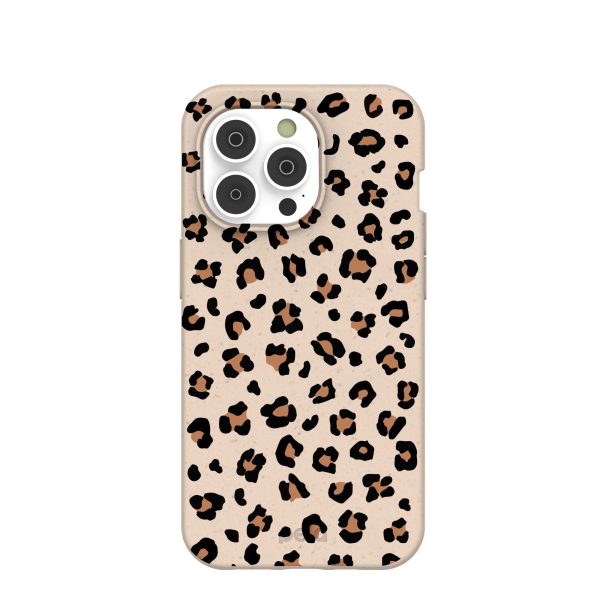 Seashell Leopard iPhone 14 Pro Case with MagSafe Module Cheap