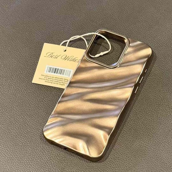 Abstract Design Silicon iPhone Case ( Dessert Titanium Online Hot Sale