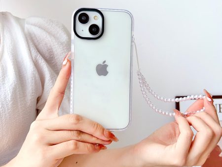 Transparent Silicon Impact Case for iPhone With Beaded Charm Supply