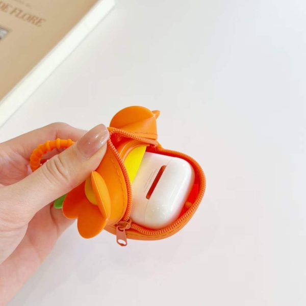 Cute Sunflower Silicon Airpod Case Supply