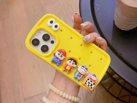 Cartoon Characters Silicon Case for iPhone For Discount