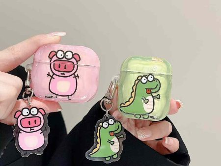 Baby Dino And Piggo Silicon Airpod Case Online