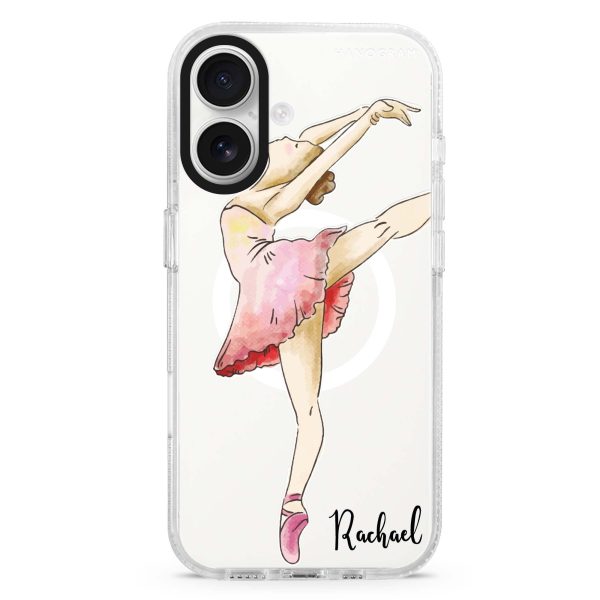 Ballet Girl MagSafe Compatible Ultra Clear Case Fashion