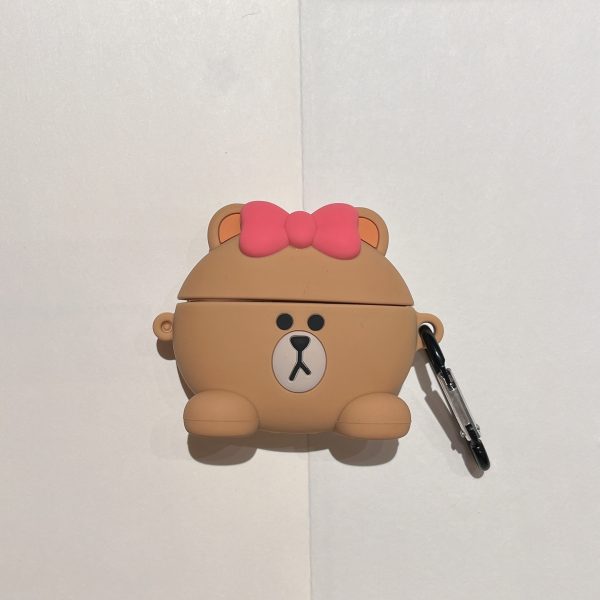 Bear Best Friends 3D Silicon Airpod Case Supply