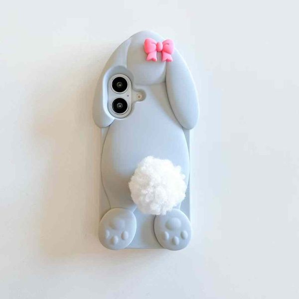 3D Bunny Silicon Case For iPhone Online