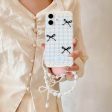 Baby Bow Designer Silicon iPhone Case With Beaded Charm on Sale