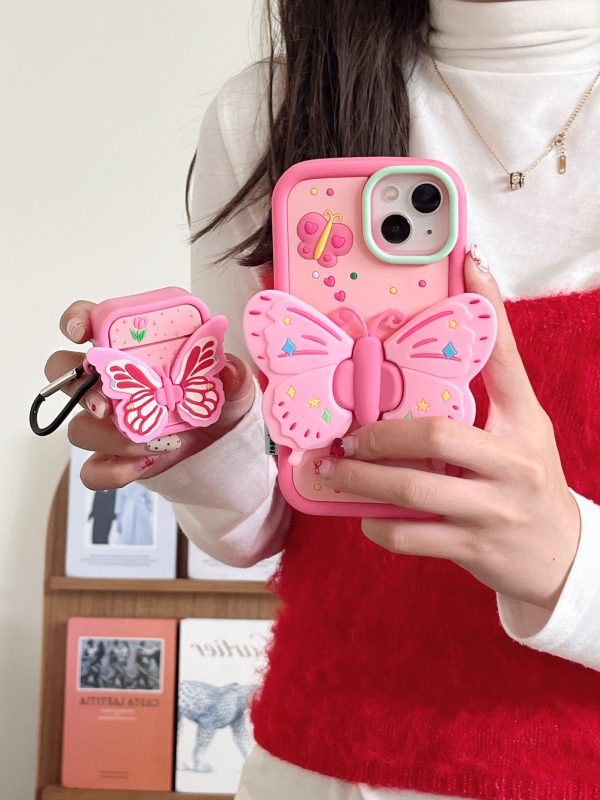 Baby Butterfly Designer Silicon Case for Airpod Cheap