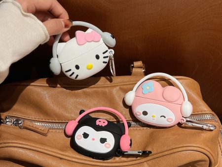 Cute Cartoon With Headphone Designer Airpod Case For Cheap