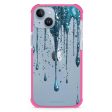 Aqua Shimmer iPhone 15 Ultra Shockproof Case Cheap