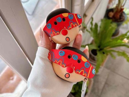 Cute Mandala Face Silicon Airpod Case Supply