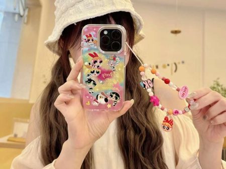 Cartoon Pattern Silicon iPhone Case With Cartoon Charm For Cheap