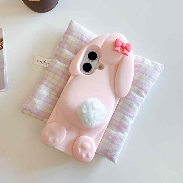 3D Bunny Silicon Case For iPhone Online