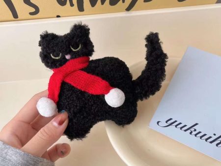 Baby Kitten Warm Plush With Bow Silicon Airpod Case Supply