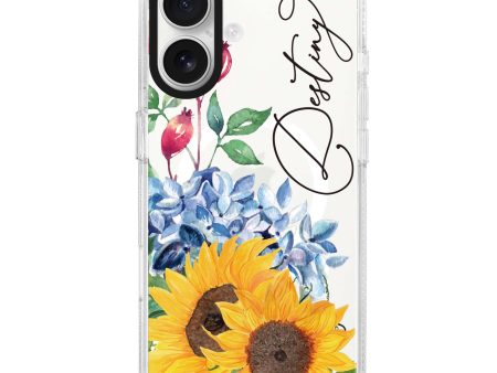 Blooming Sunflower MagSafe Compatible Ultra Clear Case Online now