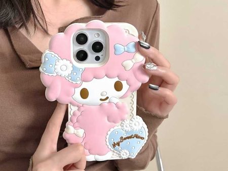 Cute Doll 3D Silicon Case For iPhone Fashion