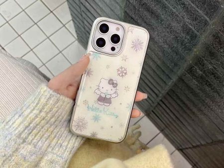 Angel Kitty With Snow Case For iPhone Online