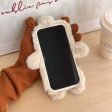 Baby Dog Warm Plush Designer Silicon Case for iPhone For Sale