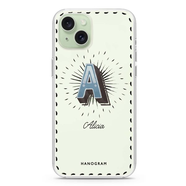 Artistic Monogram III iPhone Ultra Clear Case Online