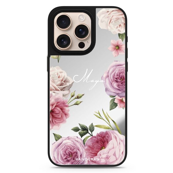 Beautiful Pretty Floral Mirror Case Online