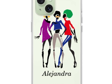 Artistic Girls iPhone Ultra Clear Case For Discount