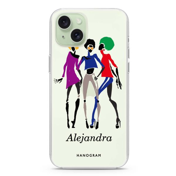 Artistic Girls iPhone Ultra Clear Case For Discount