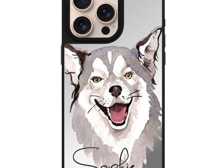 Border Collie Mirror Case Online now