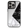 Black And White Marble MagSafe Compatible Mirror Case Online Hot Sale