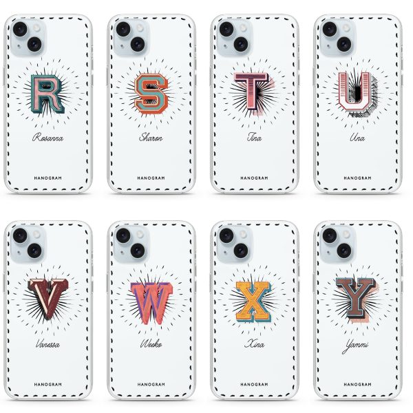 Artistic Monogram III iPhone Ultra Clear Case Online