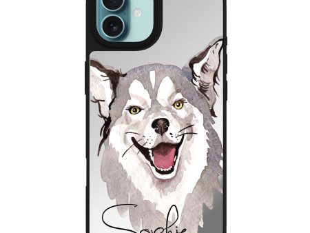 Border Collie MagSafe Compatible Mirror Case For Discount