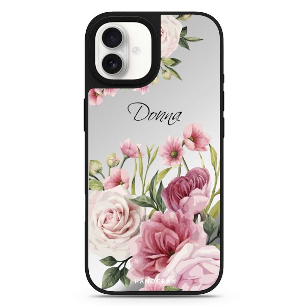 Beautiful Flowers MagSafe Compatible Mirror Case For Cheap