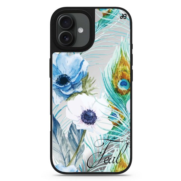 Pretty Watercolor Flowers MagSafe Compatible Mirror Case For Sale