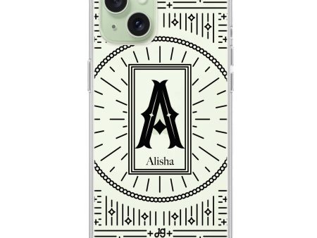 Artistic Monogram II iPhone Ultra Clear Case Online Sale