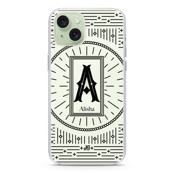 Artistic Monogram II iPhone Ultra Clear Case Online Sale