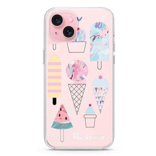 Artistic Ice cream II iPhone Ultra Clear Case Hot on Sale