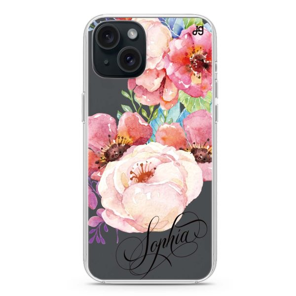 Awakening Watercolor Flowers iPhone Ultra Clear Case Hot on Sale