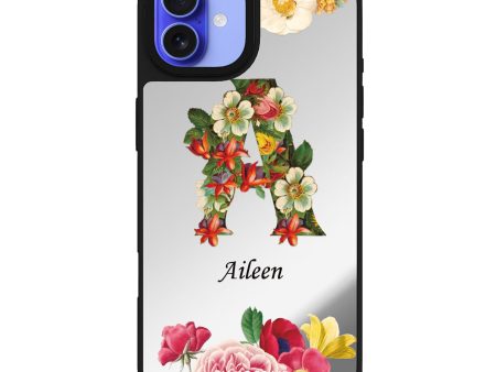 Bouqet Flower Monogram Mirror Case Discount