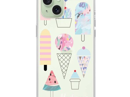 Artistic Ice cream II iPhone Ultra Clear Case Hot on Sale