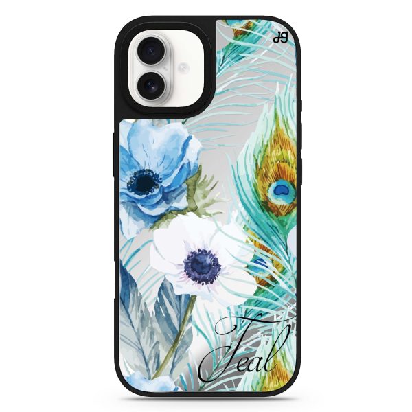 Pretty Watercolor Flowers MagSafe Compatible Mirror Case For Sale