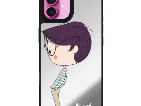 Boy kissing Mirror Case Fashion