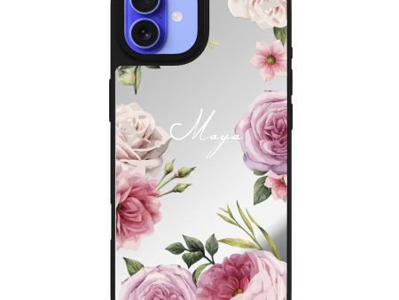 Beautiful Pretty Floral Mirror Case Sale