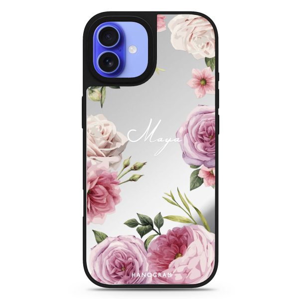 Beautiful Pretty Floral Mirror Case Sale