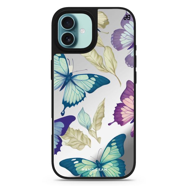 Beautiful Butterfly Mirror Case Online Hot Sale