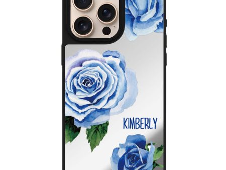 Blue Rose Mirror Case Online