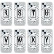 Artistic Monogram II iPhone Ultra Clear Case Online Sale