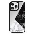 Black And White Marble Mirror Case For Sale