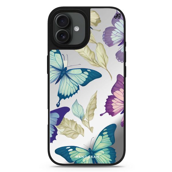 Beautiful Butterfly Mirror Case Online Hot Sale